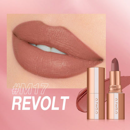 8 Colors Misty Kiss Lock Color Matte Lipstick