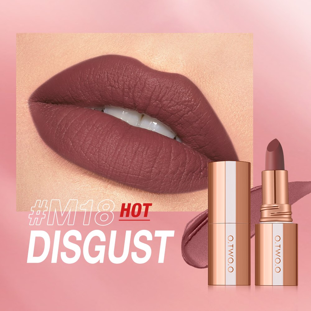 8 Colors Misty Kiss Lock Color Matte Lipstick