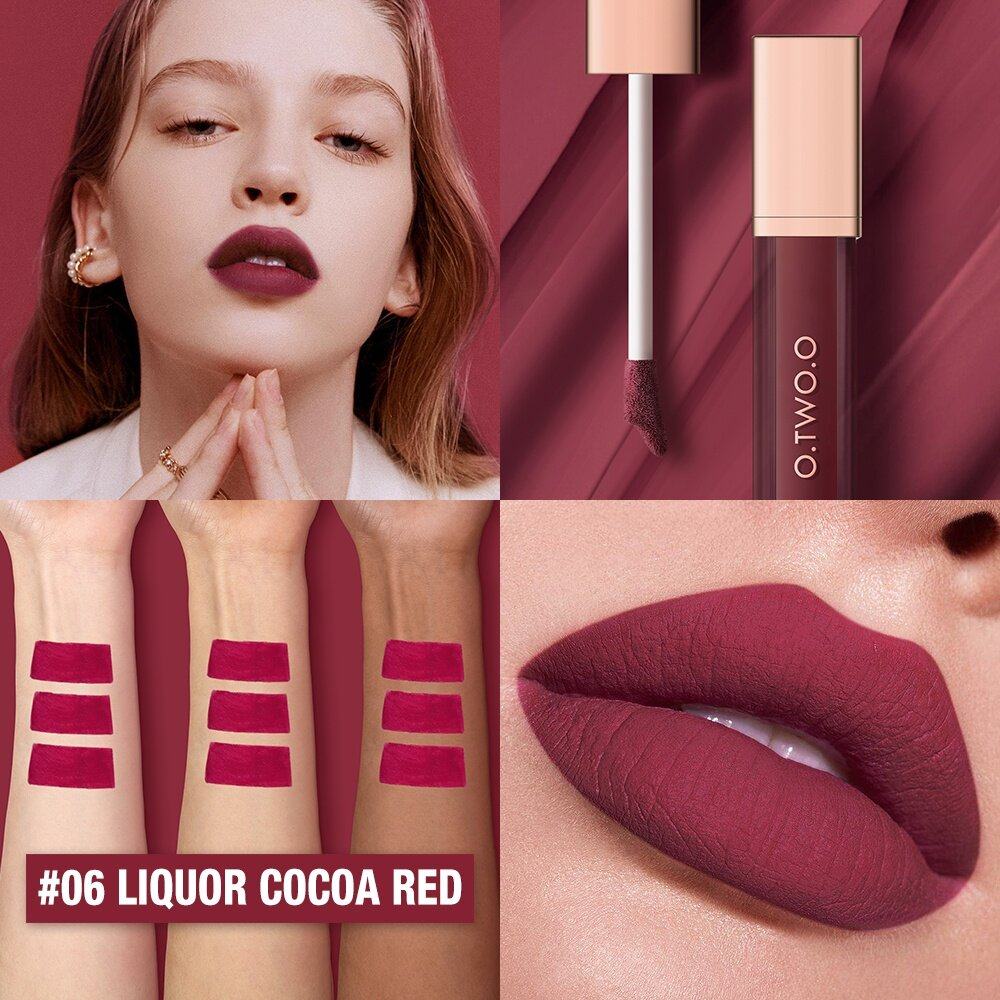 12 Colors High-Energy Heavy Mist Dry Matte Lip Glaze